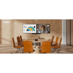 Barra de Videoconferencia Yealink A40 Todo en Uno para Salas Medianas con Panel Touch CTP-25