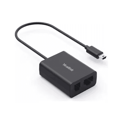 Adaptador EHS Para Diademas Inalámbricas DECT de Yealink Compatible con diversas marcas de Telefonos IP