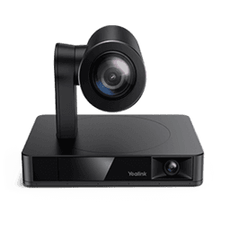 Cámara Yealink UVC86 4K Inteligente con Seguimiento Automático por Voz para Salas de Gran Tamaño
