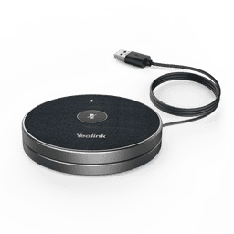 Micrófono de Videoconferencia VCM-36W de Yealink con Tecnología Yealink Full Duplex y Cancelación de Eco/Acústica