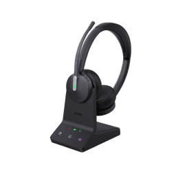 Diadema Inalámbrica Yealink WH64 DECT y Bluetooth con Capacidad de Hasta 32 Horas de Conversación