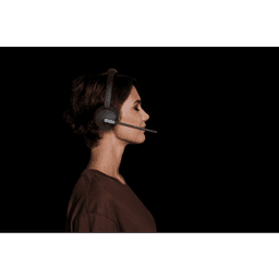 Diadema Inalambrica WH64 Mono UC de Yealink con Acoustic Shield 2.0 y Funcionamiento DECT-Bluetooth