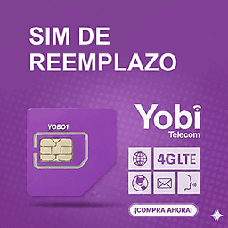 SIM YOBI DE REEMPLAZO