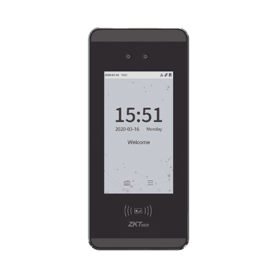 Terminal de reconocimiento Facial para 3,000 usuarios / Lector de tarjetas EM / Compatible con ZKBioAccess y ZKBiosecurity 