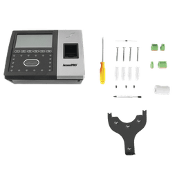 Terminal de reconocimiento Facial con lector de Huellas y Tarjetas / Soporta 1,200 rostros / Control de Acceso / Asistencia