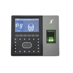 Terminal de reconocimiento Facial con lector de Huellas y Tarjetas / Soporta 1,200 rostros / Control de Acceso / Asistencia