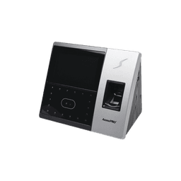 Terminal de reconocimiento Facial con lector de Huellas y Tarjetas / Soporta 1,200 rostros / Control de Acceso / Asistencia