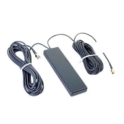 Antena plana multibanda para banda cellular y GPS, conector FME Hembra para Celular y SMA Macho para GPS.