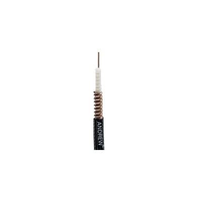 Cable coaxial Heliax de 1/2", cobre corrugado, blindado, 50 Ohms