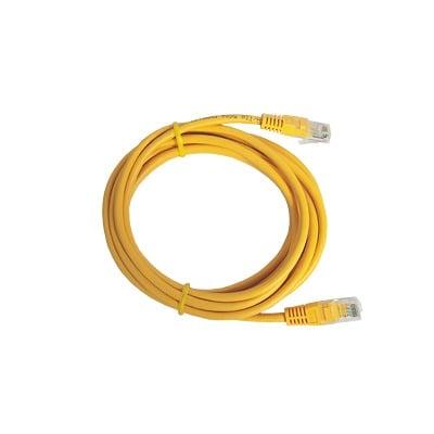 Cable de parcheo UTP Cat6 - 1 m - amarillo 