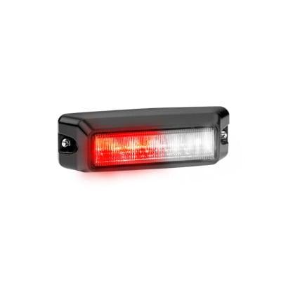 Luz auxiliar de 12 LED ́s en color rojo / claro con mica transparente.