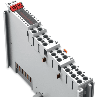 Módulo de Salida Digital / 16 Canales / 24 V DC / 0.5 A por Canal / Push-in CAGE CLAMP® / IP20 / Aislamiento Galvánico 500 kV / Carril DIN-35